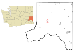 Location of Endicott, Washington
