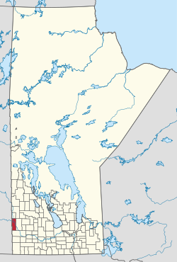 Location of Ellice – Archie in Manitoba