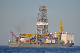 A HHI drillship