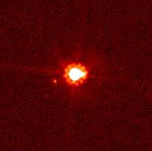 Eris and its moon seen from Hubble.