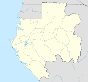 利伯维尔在加蓬的位置