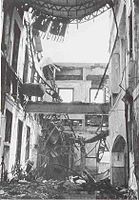 原爆后的广岛站内部 （拍摄于1945年10月上旬）