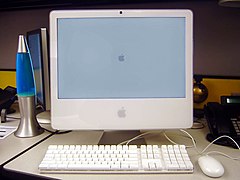 Polycarbonate iMac (replacing the iMac G5) launched January 10, 2006
