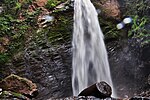 Located on River, Rushoma, Kyabamba and Lake Bunyonyi. Traditionally, the Bakiga premarital pregnant girls were dumped at these sites. And the Girls whose legs and arms were weak would be rolled over the 15 meters high waterfalls or thrown into the deep Crater Lake. The practice has however stopped as the church of Uganda was set up the Kisiizi hospital in 1958.