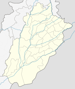 古杰拉特在旁遮普省的位置