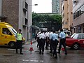为2007年香港扎铁工人大罢工的人群管理部署的警察机动部队
