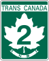 Route 2 marker