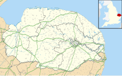 Woodrising is located in Norfolk