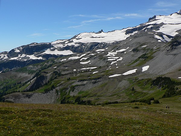 Ohanapecosh Glacier in August 2007