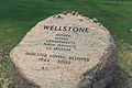 Senator Paul Wellstone's grave marker