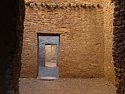 Pueblo Bonito, constructed by Ancestral Puebloan people between 850 and 1150 CE