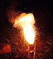 Image 29Thermite reaction, by Nikthestunned (from Wikipedia:Featured pictures/Sciences/Others)