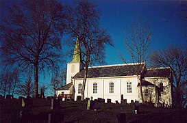 Exterior view of the church (in 2009)