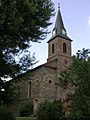 St. Ferrutius's parish church in Würges, side view