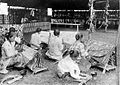 Women doing batik