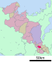 城阳市在京都府的位置
