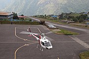 H125 Écureuil on the airfield