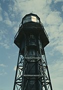 Mona Island Lighthouse in 1977.