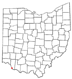 Location of Moscow, Ohio
