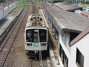 貴生川車站月台