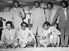 Standing Up (Left to Right) : Juventino, Marito, Fausto Lemos and Vate Costa Crouched (Left to Right) : Hélder Leite, Adolfo Coelho and Kituxi