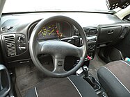 SEAT Ibiza Mk2 pre-facelift interior without airbags