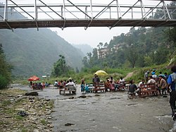 The bridge at Sadhupul