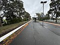 North-west bound view from Platform 1, October 2024