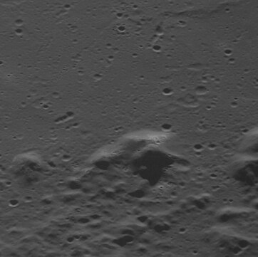 Hollows on a mountain peak within Sousa crater