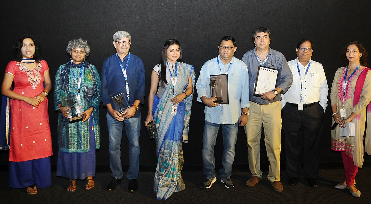 The Team of MEGHNADBADH RAHASYA at the screening of their film, during the 48th International Film Festival of India (IFFI-2017), in Panaji, Goa on November 22, 2017.jpg