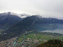 View from Harder Kulm