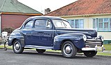 A 1946 Ford V8 - a club coupe