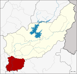 District location in Uttaradit province