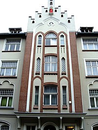 Bay window on the street