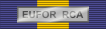 CSDP Medal EUFOR RCA ribbon bar