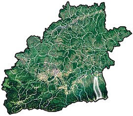 Location in Sibiu County