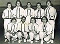 Women's volleyball in 1950.