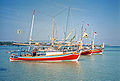 Image 72Fishing boats in the main harbour Karimunjawa (from Tourism in Indonesia)
