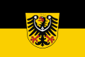 Banner of Austrian Silesia with lesser coat of arms
