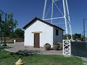 Gilbert’s first jail house was built in 1918 and later was used as a pump house. The structure is listed as historical by the Gilbert Heritage District.