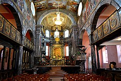 Interior of the Unionskirche, facing the altar