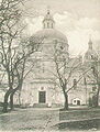 View of the church (before 1915)