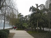 Riverside rood in Jiangjin
