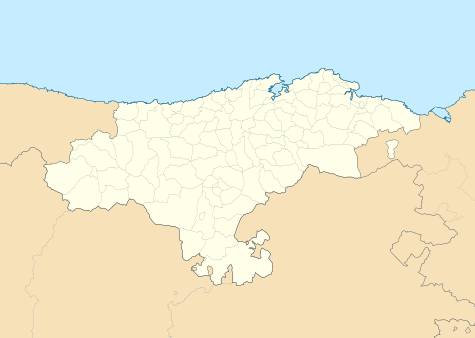 2015–16 Tercera División is located in Cantabria