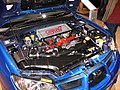 WRX STi发动机室特写（后期型）