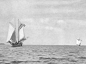 Palaris with pinisi sail