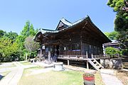 Setsu-dō (刹堂) at Nakayama Hokekyō-ji (Ichikawa, Chiba), enshrining Hārītī (Kishimojin), the Ten Rakṣasīs, and Daikokuten