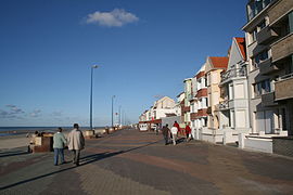 The promenade at Bray-Dunes