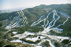 A view of Attitash and Bear Peak