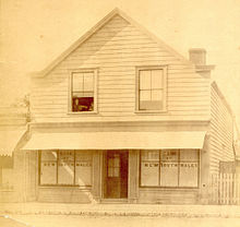 Nelson Branch of the Bank of New South Wales, circa 1865